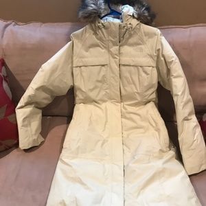 NORTH FACE 3/4 LENGTH Down Filled Winter  Coat